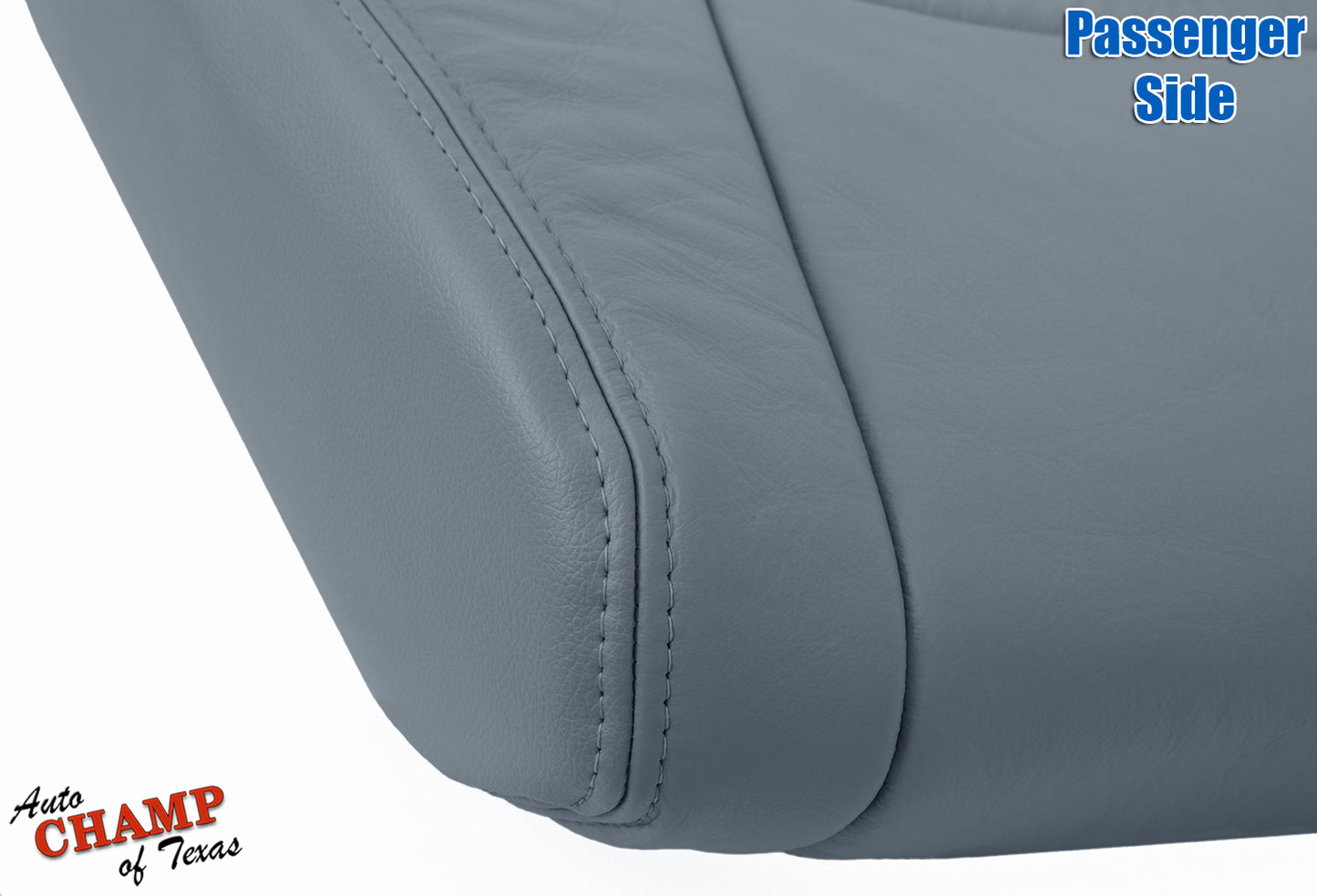 passenger leather lean back seat lexus lx470 gray 1998 2002