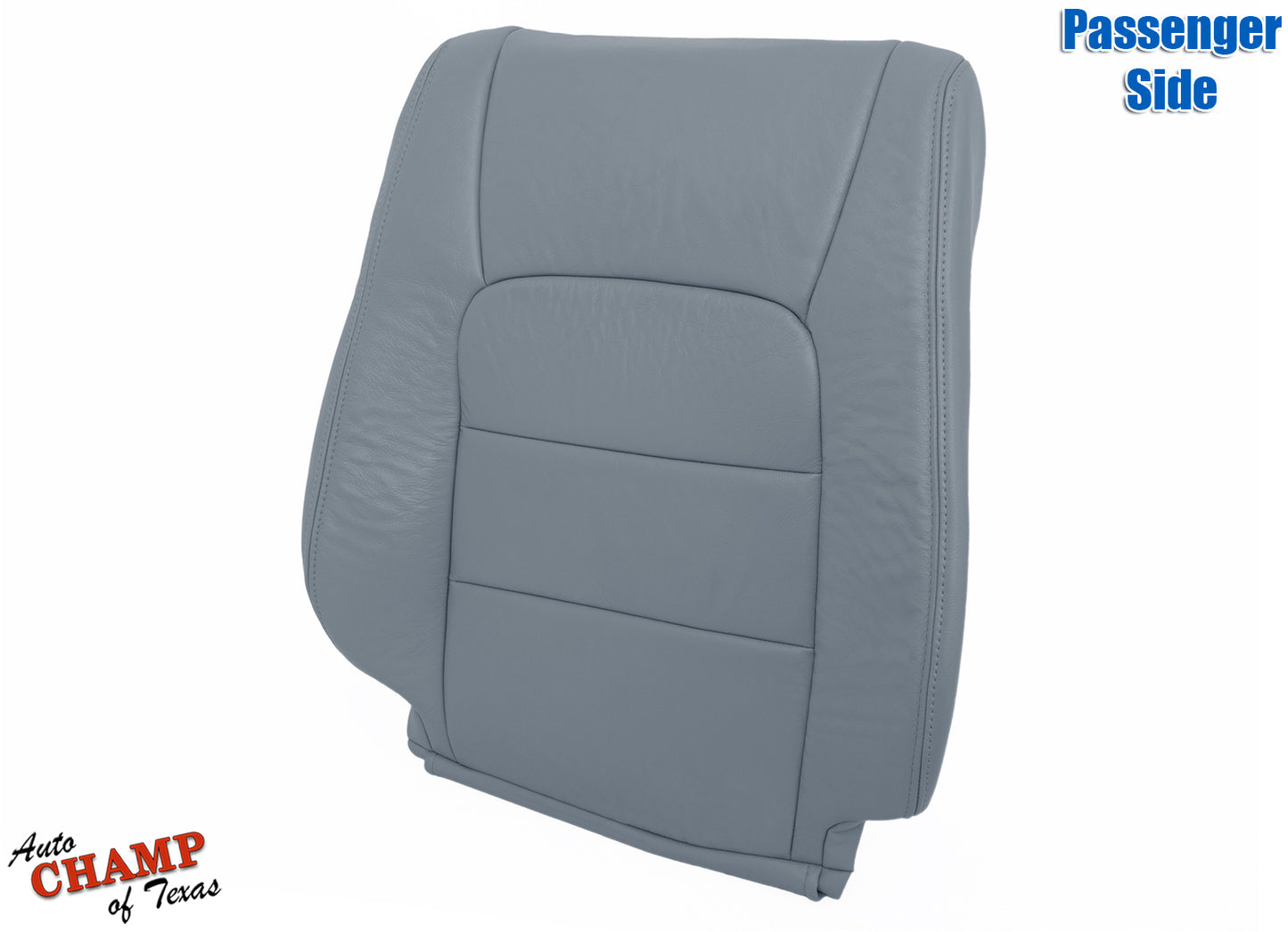 passenger lean back leather seat cover lexus lx470 1998 2002 gray