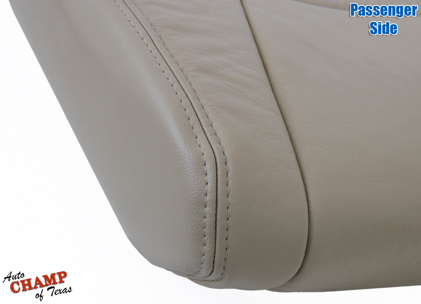 passenger lean back seat cover lx470 lexus tan leather 1998 2007