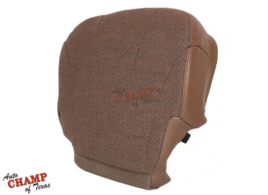 1999 2000 gm work truck passenger seat cover bottom tan cloth replacement