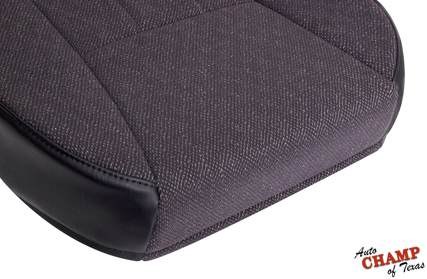 jeep cherokee classic driver side seat cover bottom dark gray close-up
