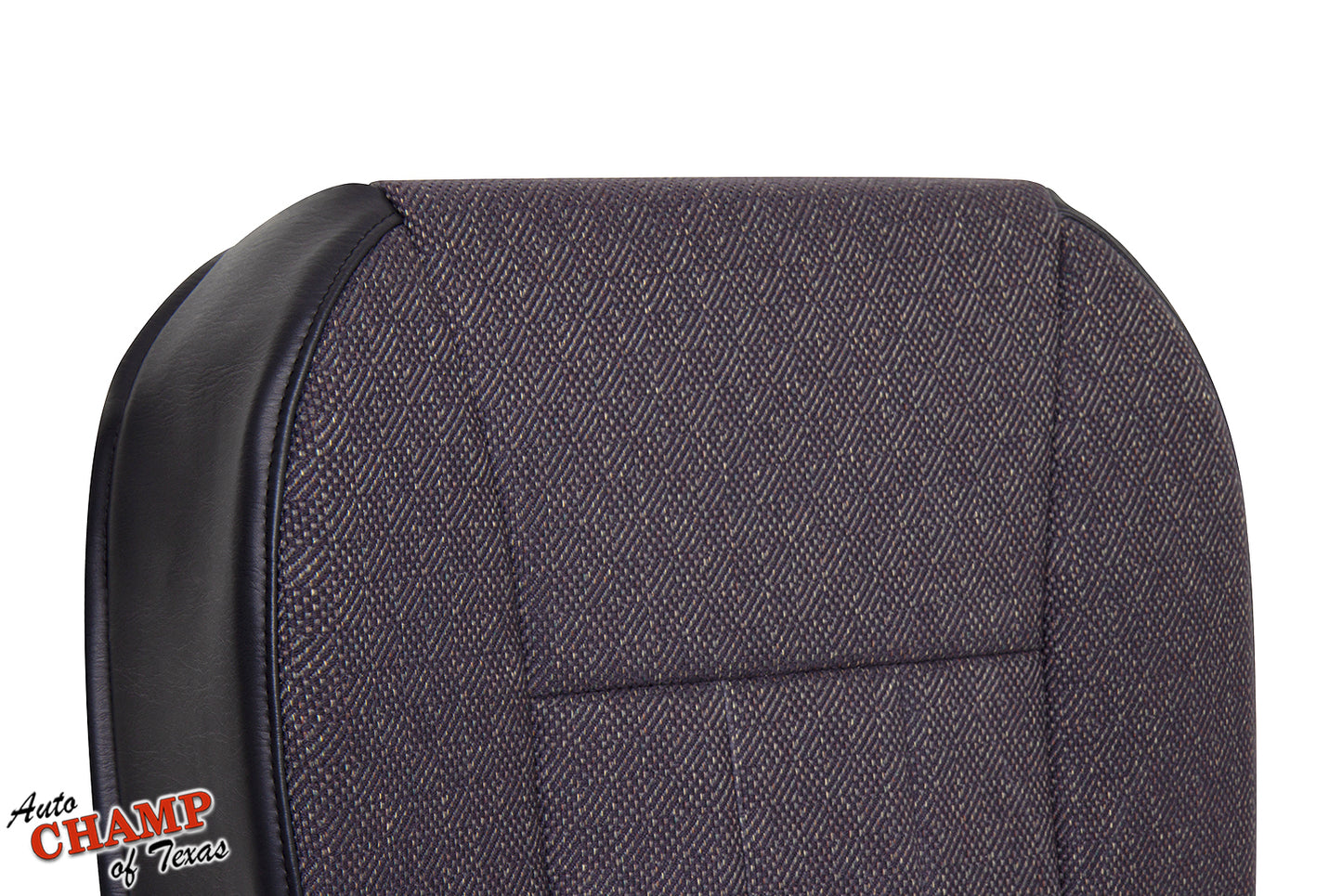 jeep cherokee classic driver side bottom seat cover dark gray with black trim