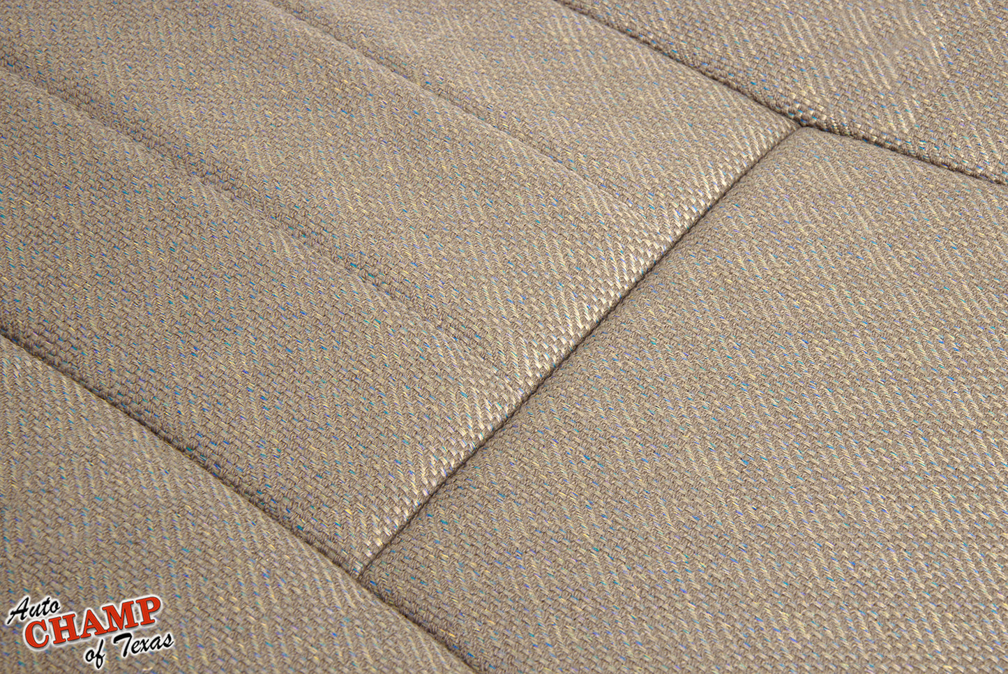 1999-2001 jeep cherokee classic driver side bottom cloth seat cover tan camel close-up