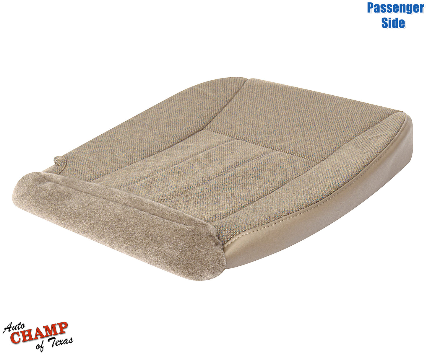 1999-2001 jeep cherokee classic passenger side bottom cloth seat cover tan camel