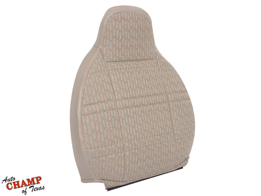 driver side lean back replacement cloth seat cover tan camel for 1999-2001 jeep cherokee sport se