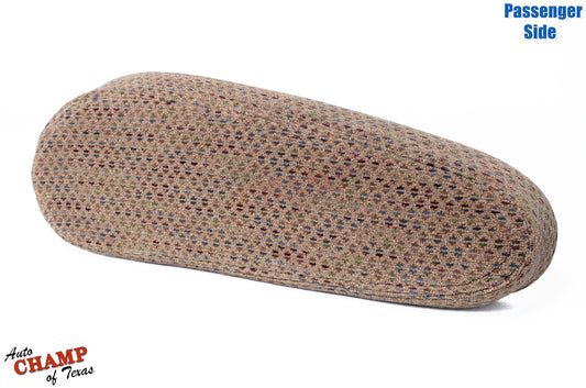 medium oak cloth passenger armrest 1995 1999 chevy silverado