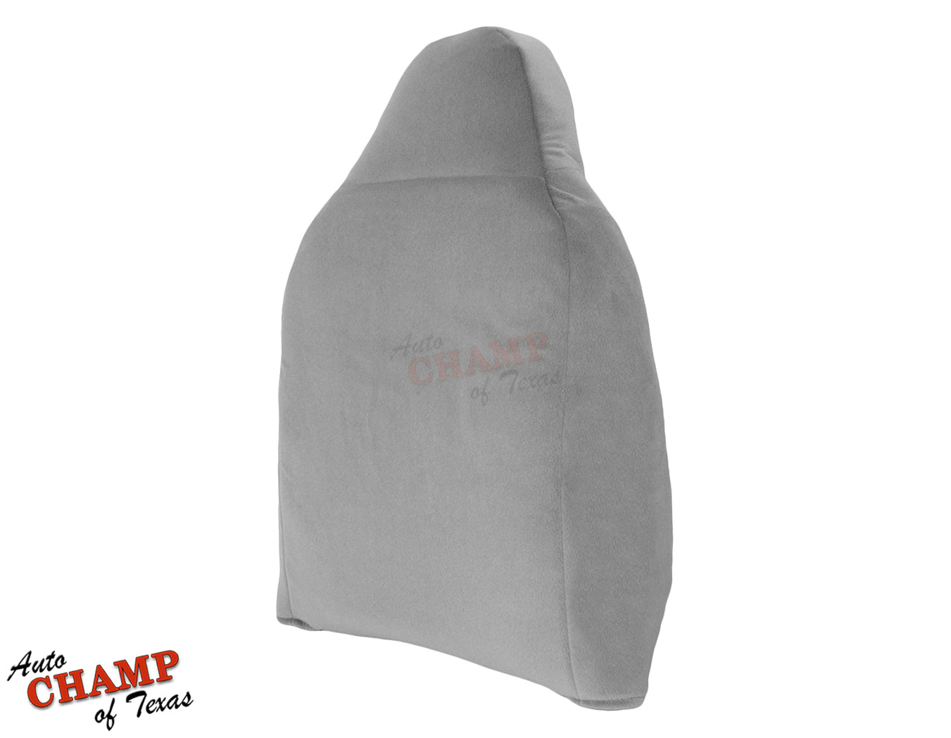 2001 ford f-250 xlt crew cab driver side gray cloth lean back seat cover oem