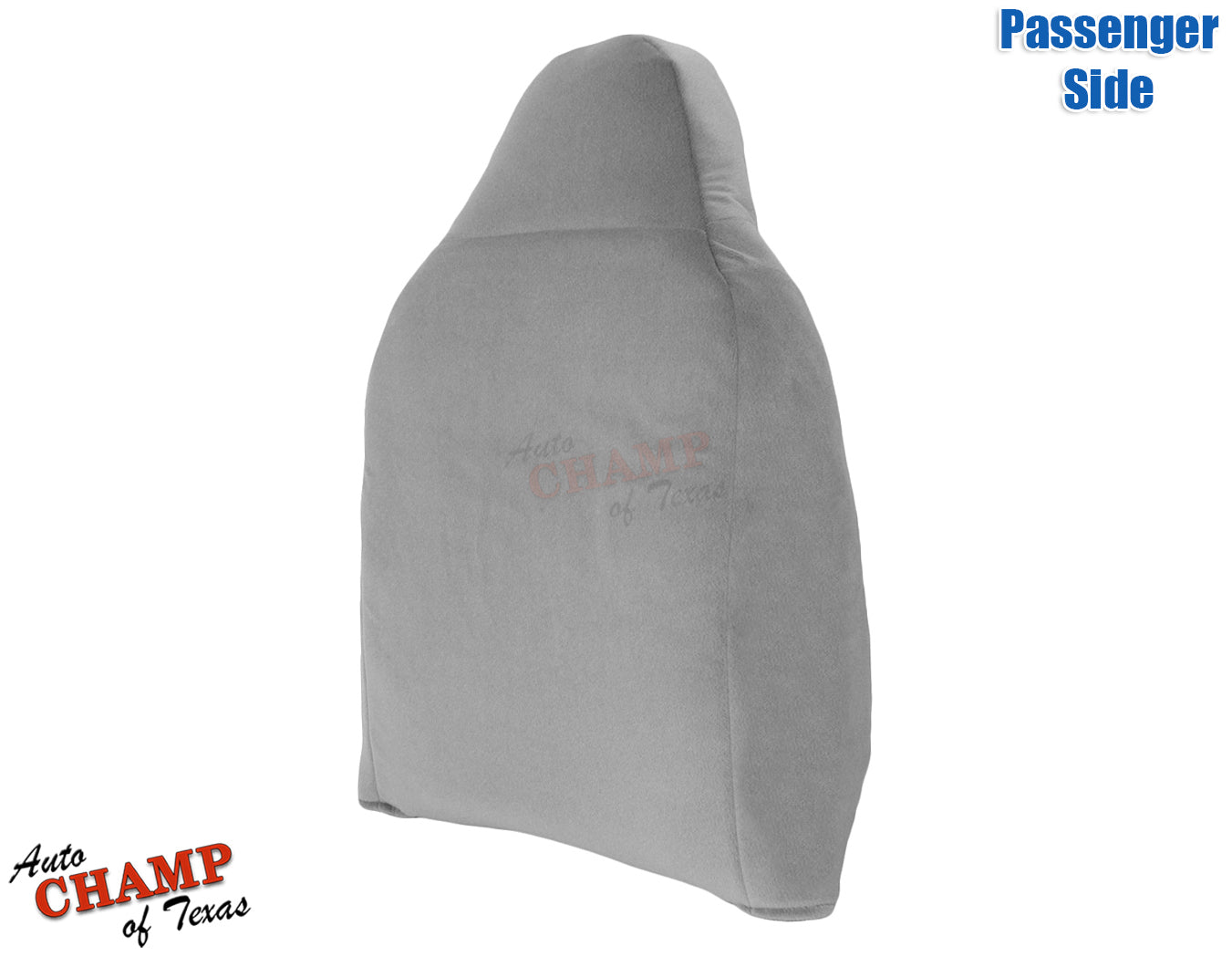 2001 ford f-250 xlt crew cab passenger side gray cloth seat cover lean back replacement