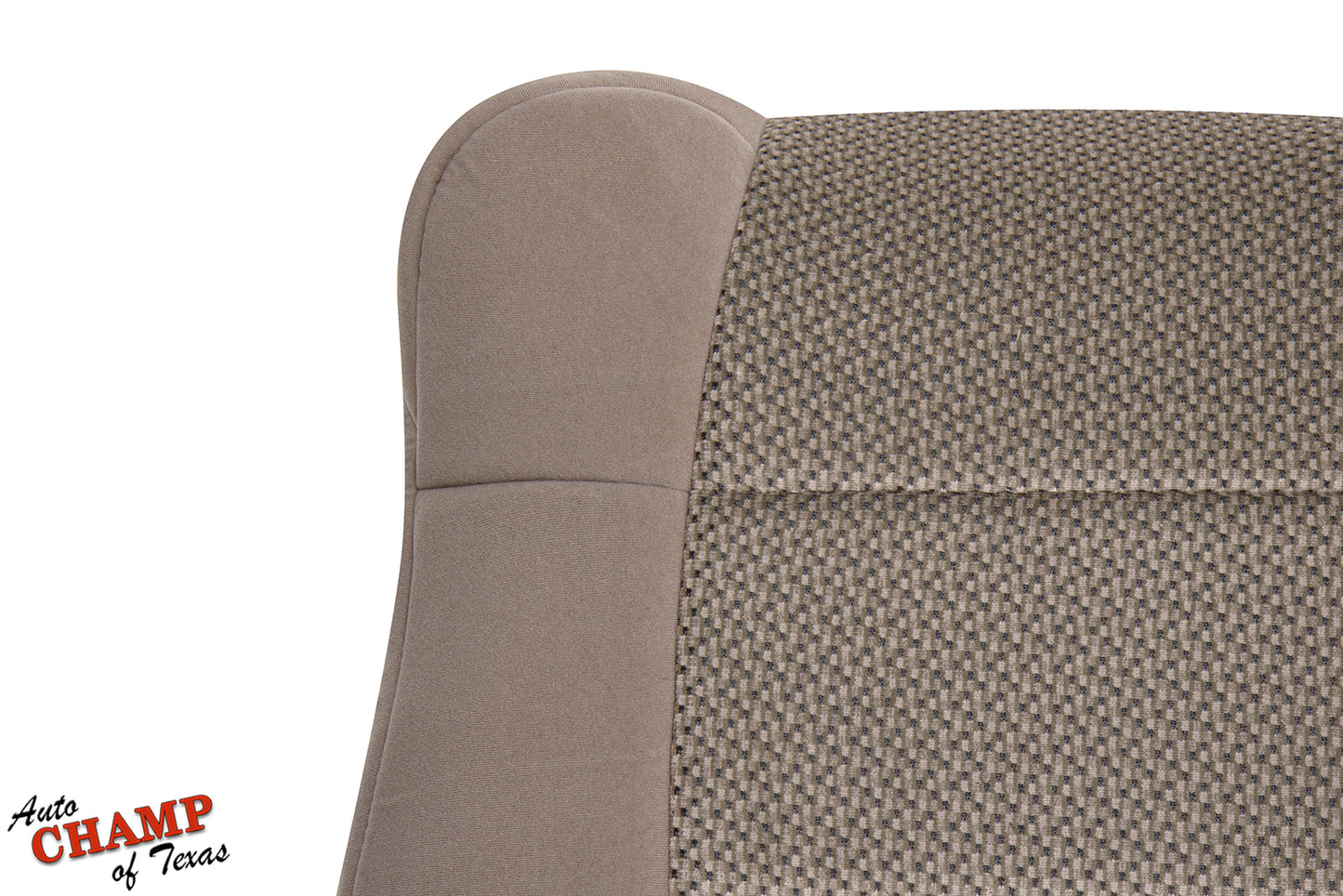tan oem cloth driver lean back seat cover ford f150 2003 supercrew