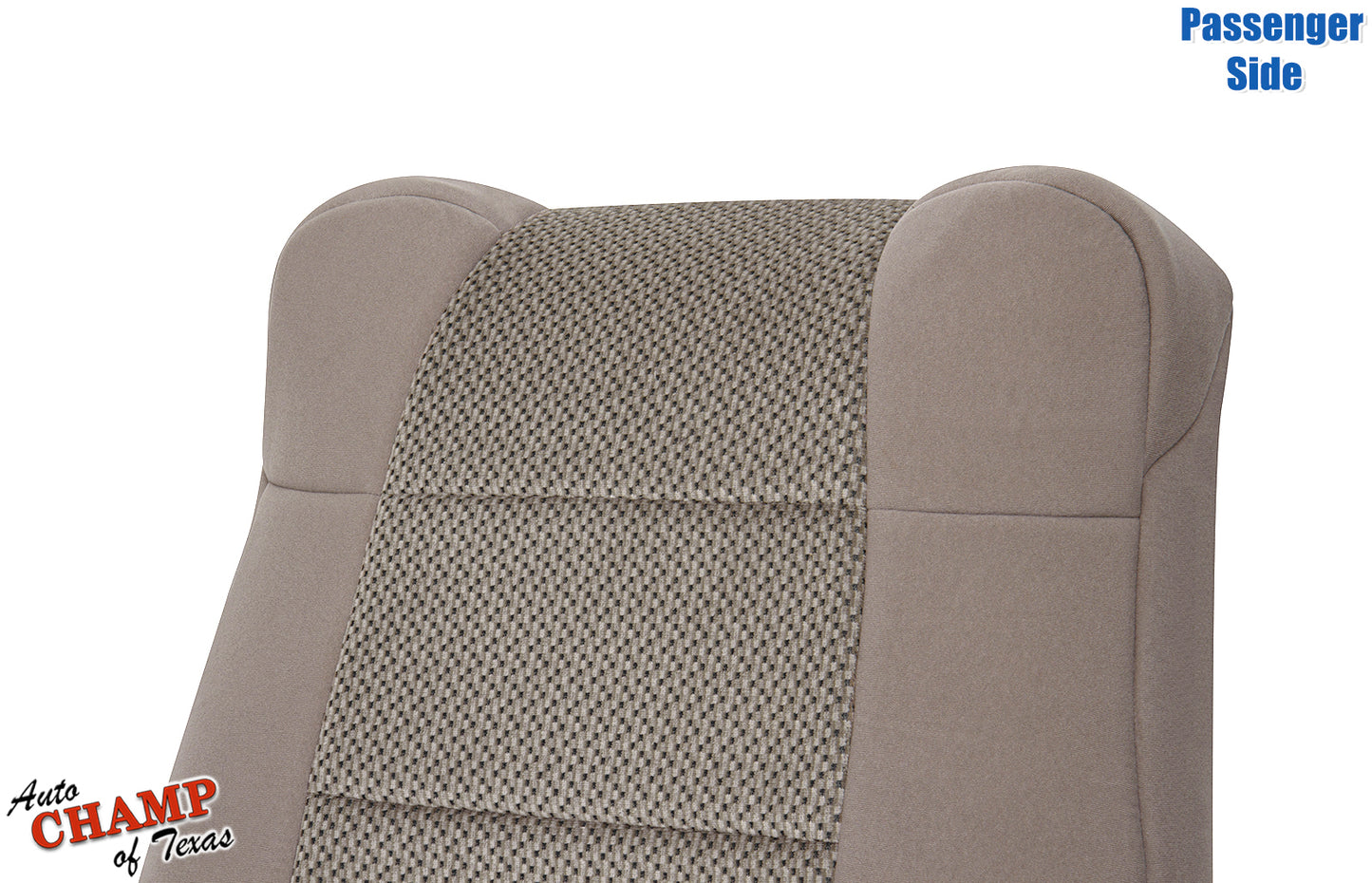 factory match tan cloth lean back passenger cover ford f150 2003 supercrew