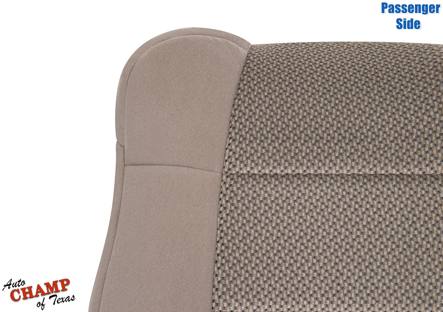 bench seat tan lean back cloth cover ford f150 supercrew 2003 passenger