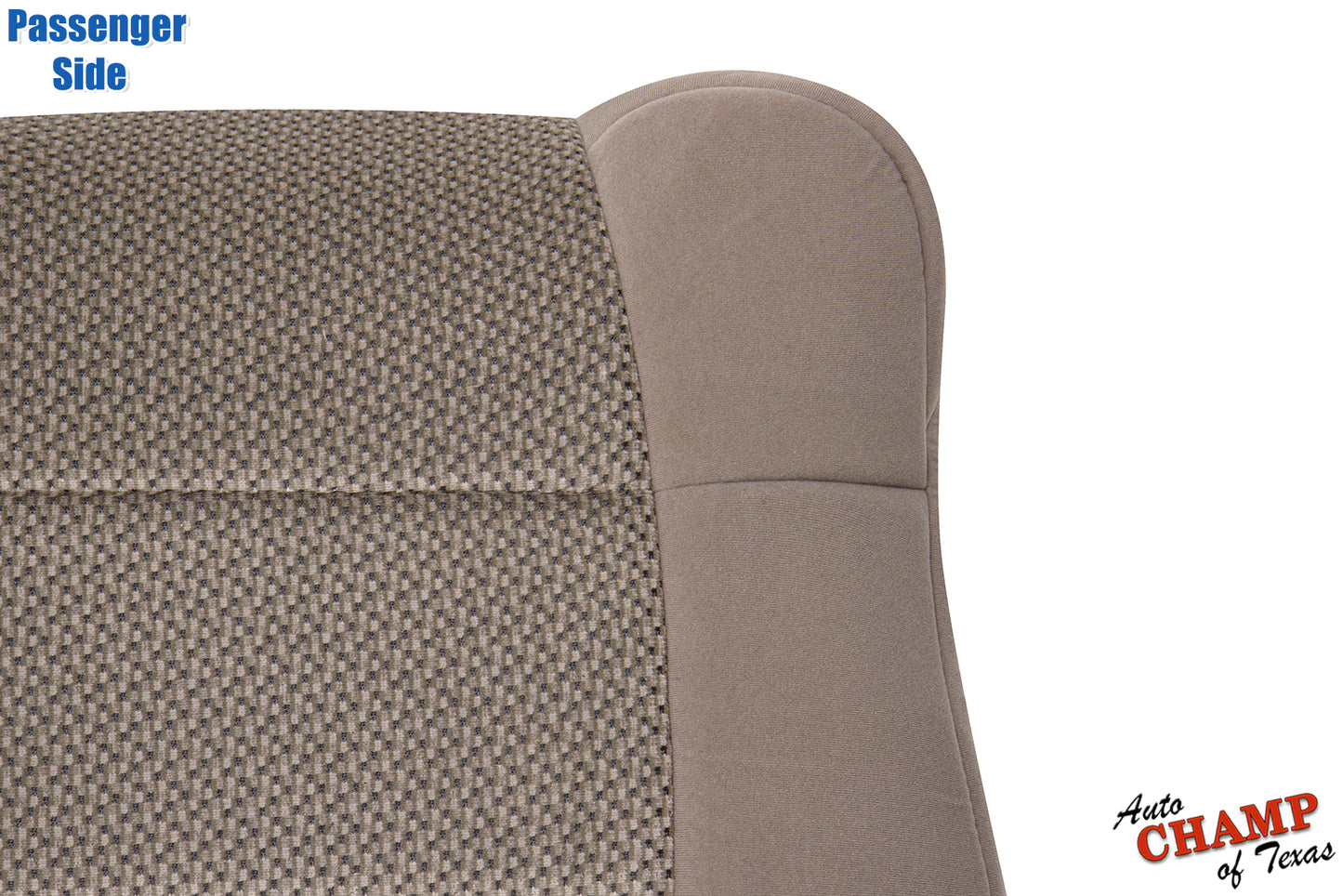 passenger tan lean back seat cover 2003 ford f150 xlt cloth