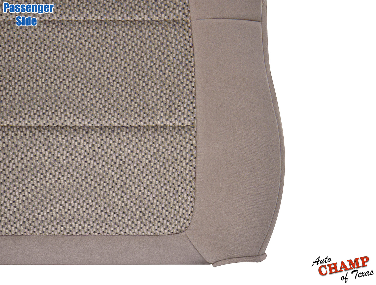 2003 ford f150 tan passenger cloth lean back seat panel supercrew