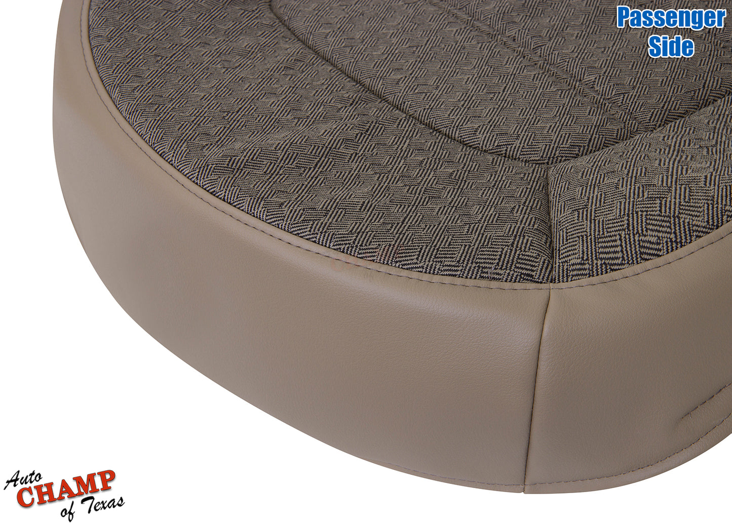 ford explorer xls tan cloth seat cover bottom corner detail 2002 2005
