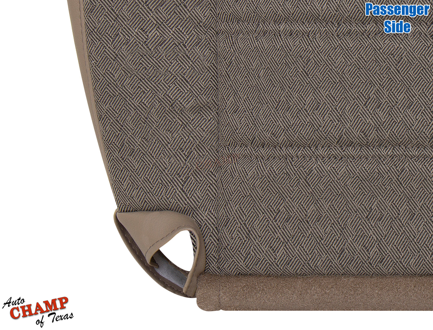tan cloth seat cover ford explorer xls 2002 2005 side view