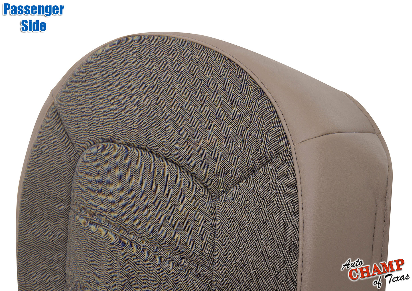 ford explorer xls tan cloth seat cover closeup 2002 2005