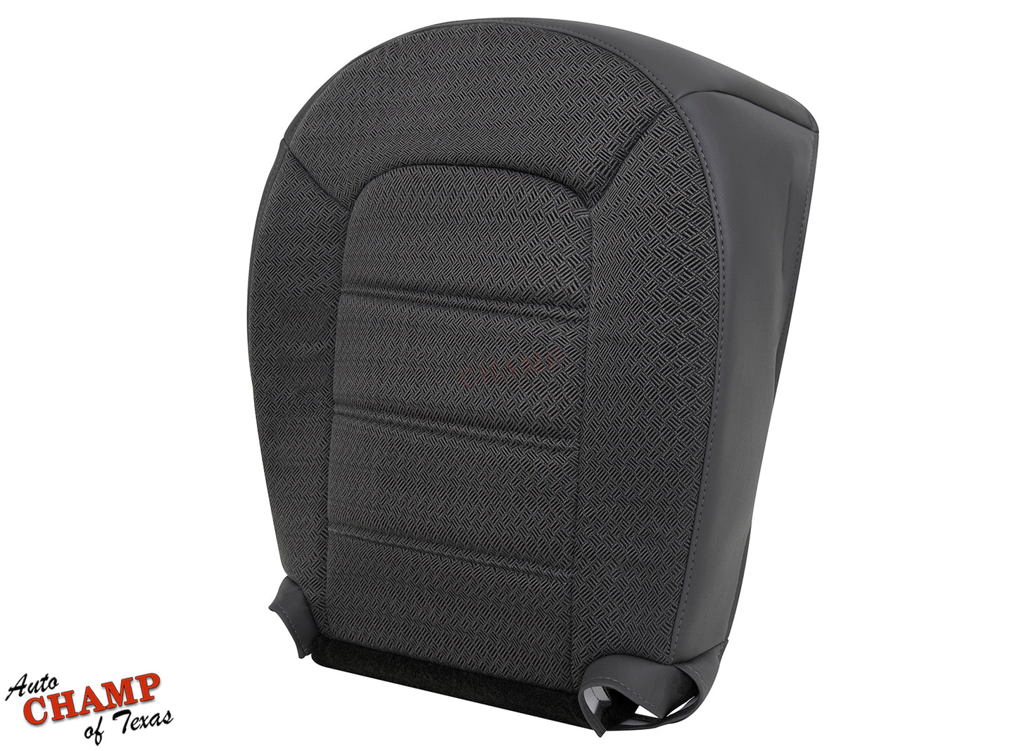 2002 2005 ford explorer xls bottom seat cover gray cloth angled view