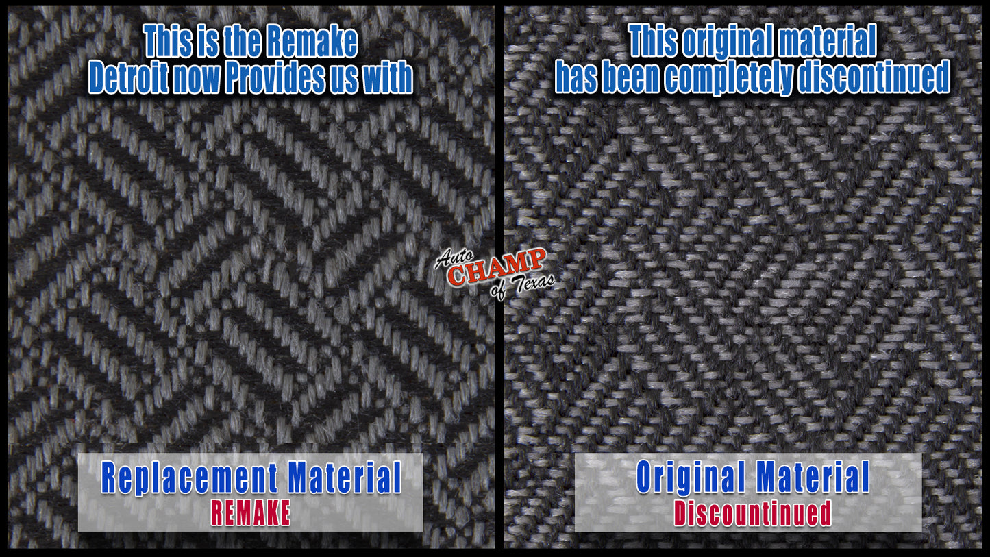 2002 2005 ford explorer xls bottom seat cover gray cloth material comparison