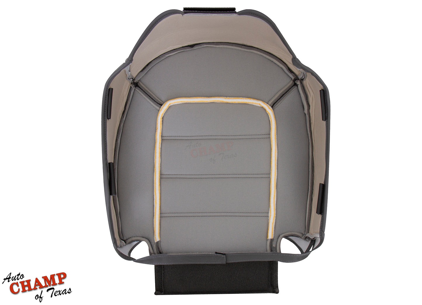 2002 2005 ford explorer xls bottom seat cover gray cloth backside view