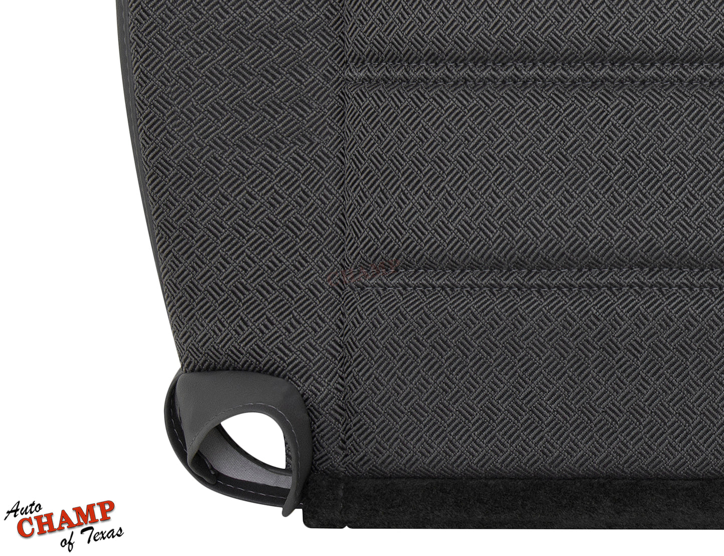 2002 2005 ford explorer xls bottom seat cover gray cloth side clip detail