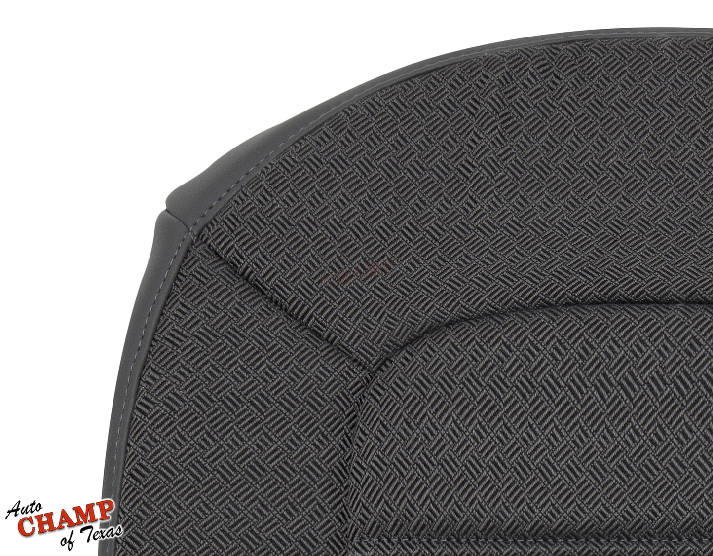 2002 2005 ford explorer xls bottom seat cover gray cloth top corner seam
