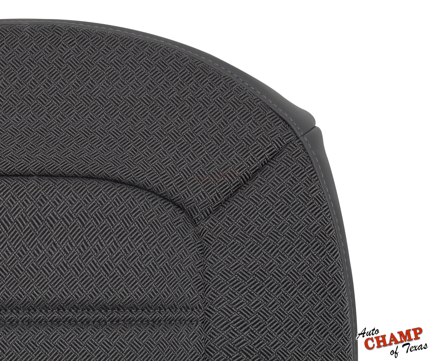 2002 2005 ford explorer xls bottom seat cover gray cloth top edge closeup
