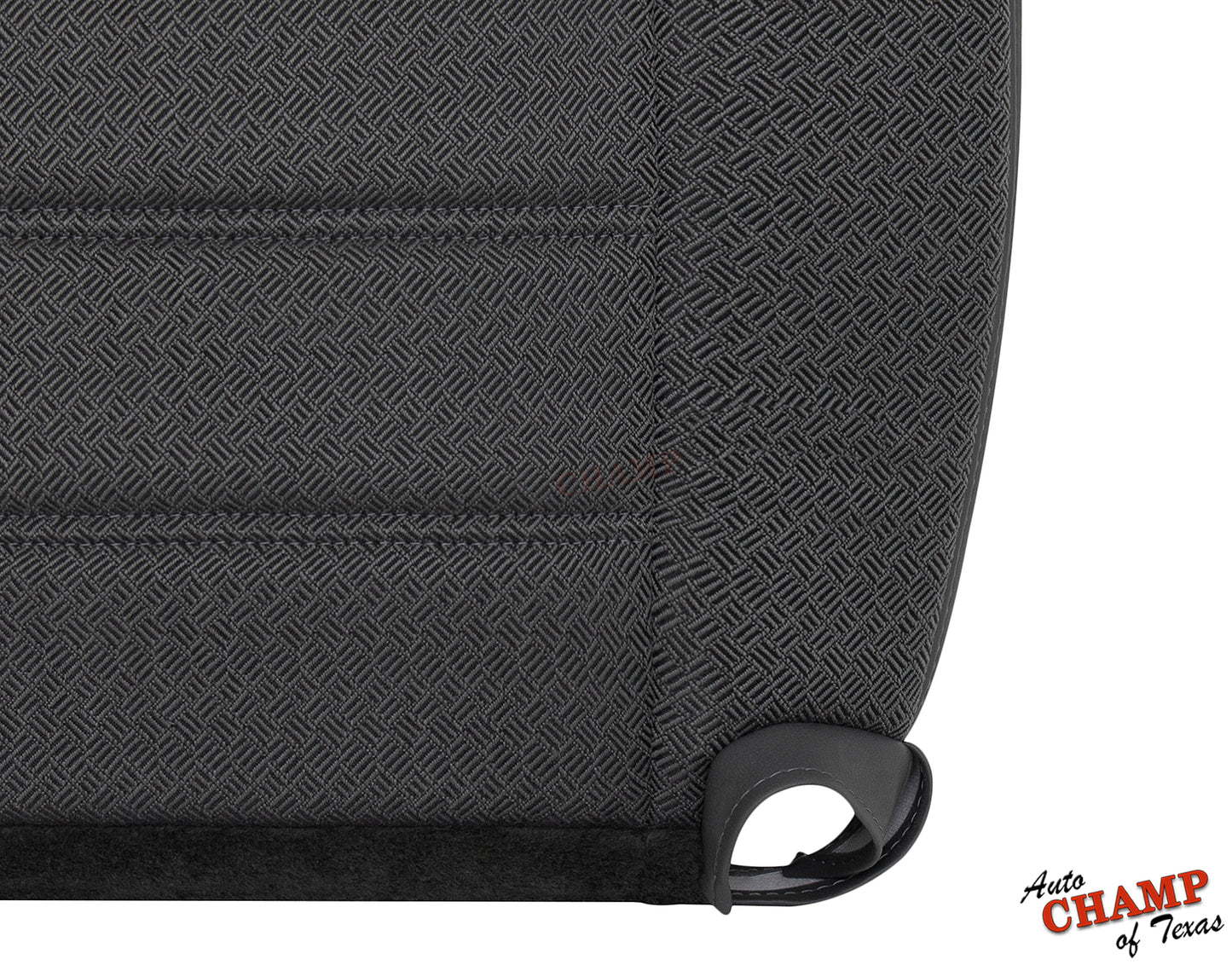 2002 2005 ford explorer xls bottom seat cover gray cloth corner closeup