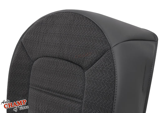 2002 2005 ford explorer xls bottom seat cover gray cloth fabric texture closeup