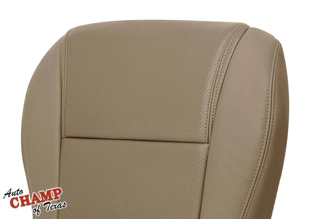 2004 honda pilot tan bottom seat cover perforated