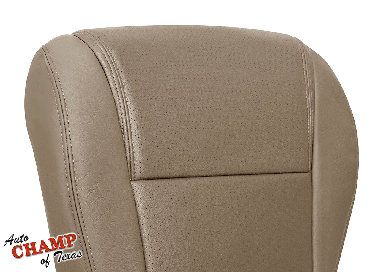 2005 honda pilot tan bottom seat cover perforated