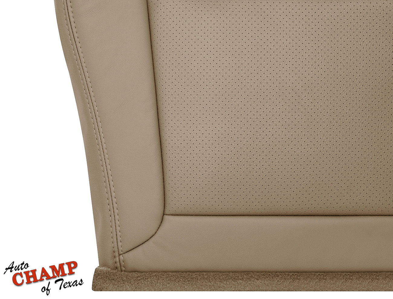 2003 honda pilot tan bottom seat cover perforated