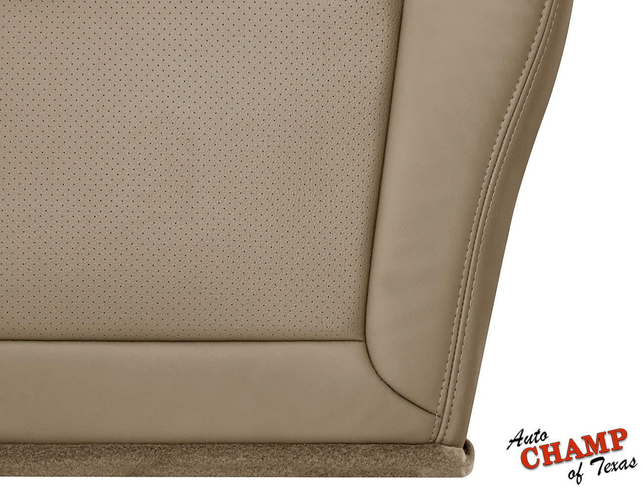 2005 honda pilot tan bottom seat cover perforated