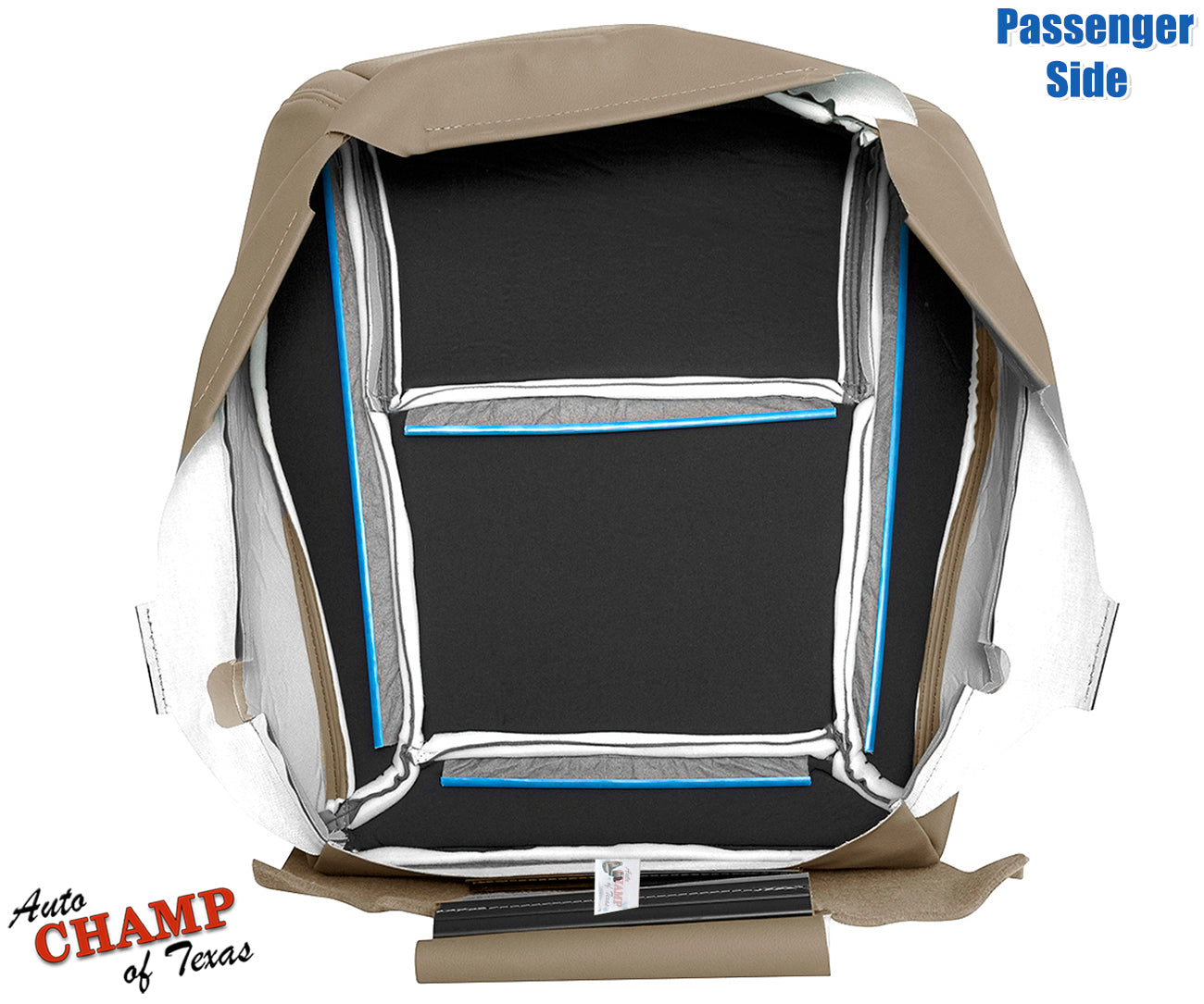 2003 honda pilot tan bottom seat cover perforated