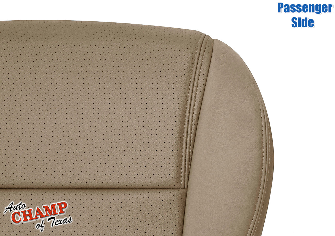 2005 honda pilot tan bottom seat cover perforated