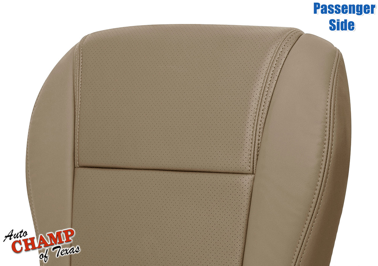 2004 honda pilot tan bottom seat cover perforated