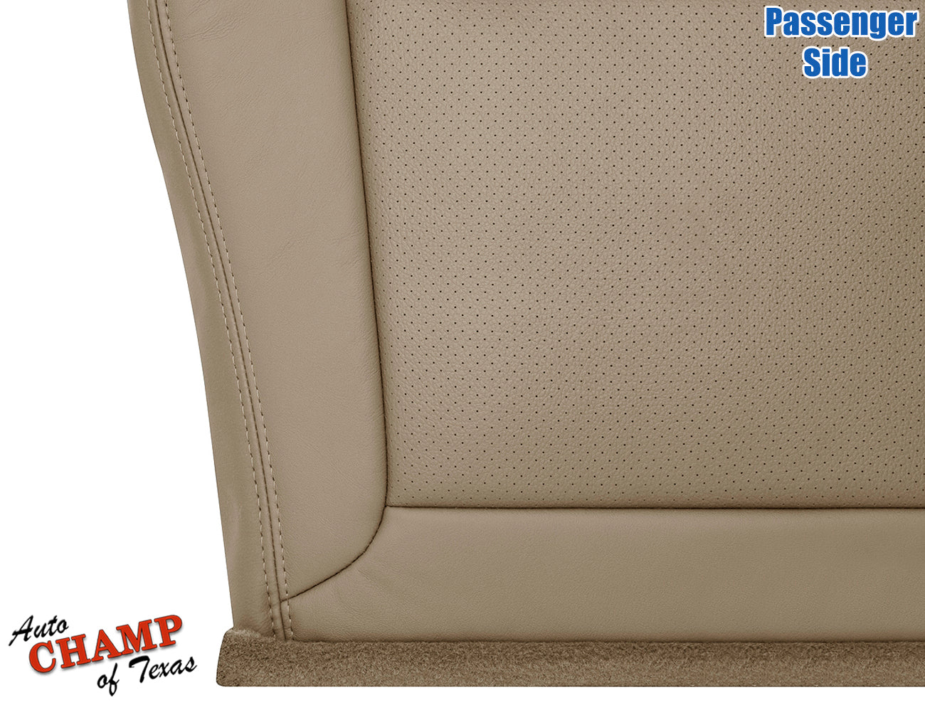 2003 honda pilot tan bottom seat cover perforated