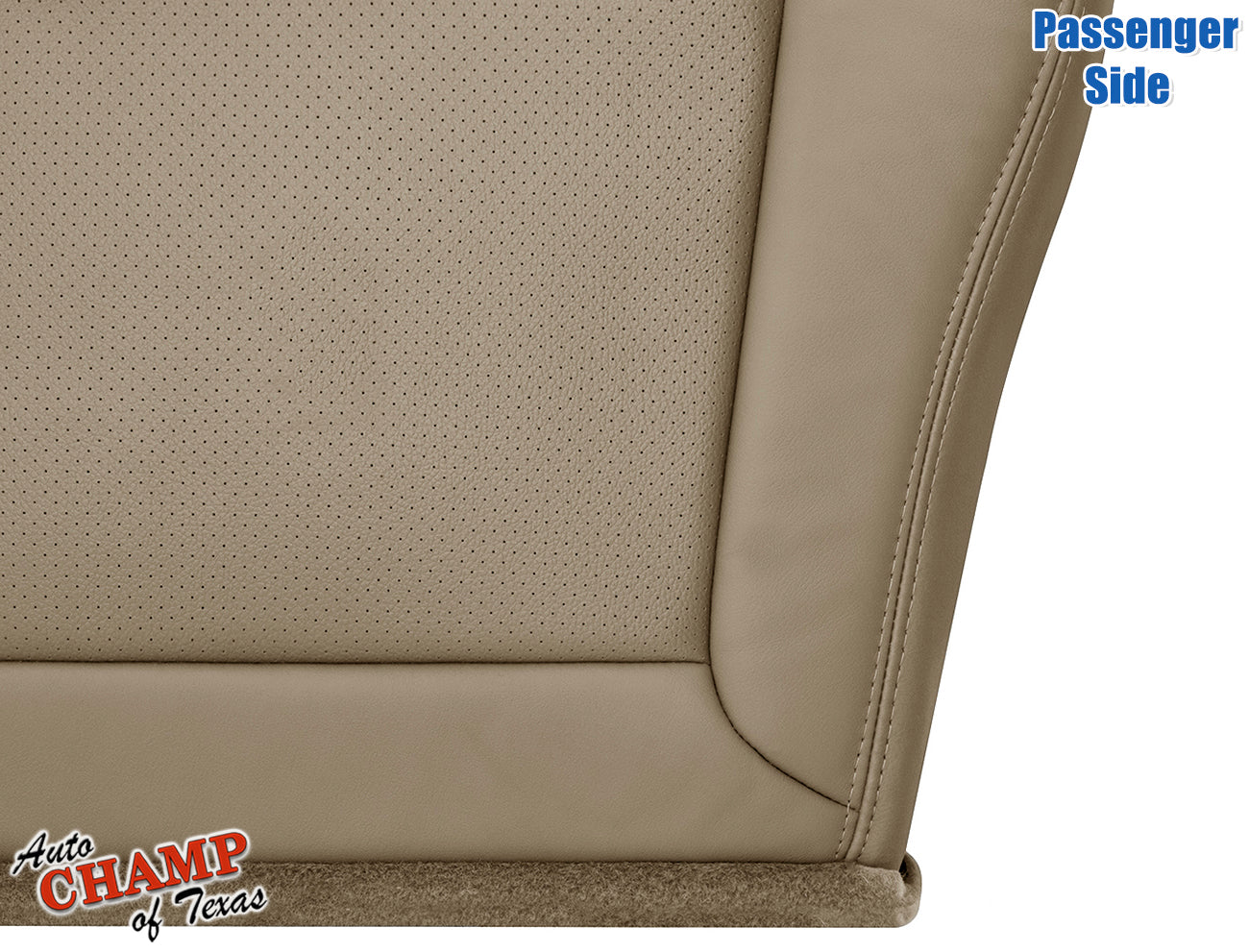 2005 honda pilot tan bottom seat cover perforated