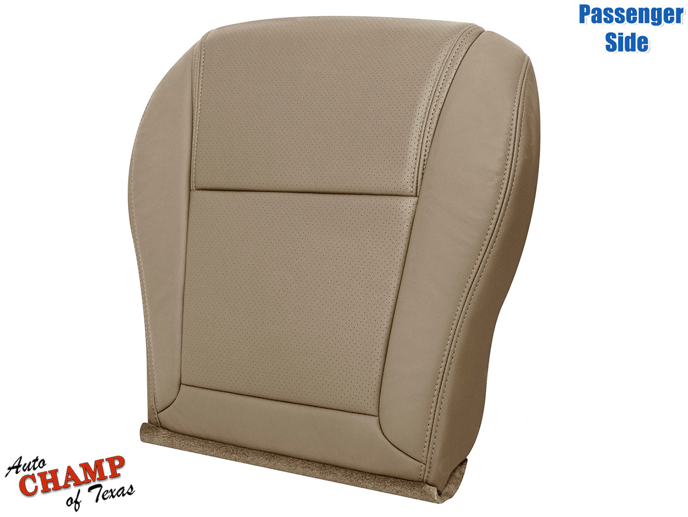 2004 honda pilot tan bottom seat cover perforated