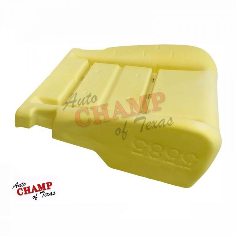 driver side bottom seat foam cushion for 2003 2007 ford f250 f350 f450 4x4 2wd with auto champ logo side view