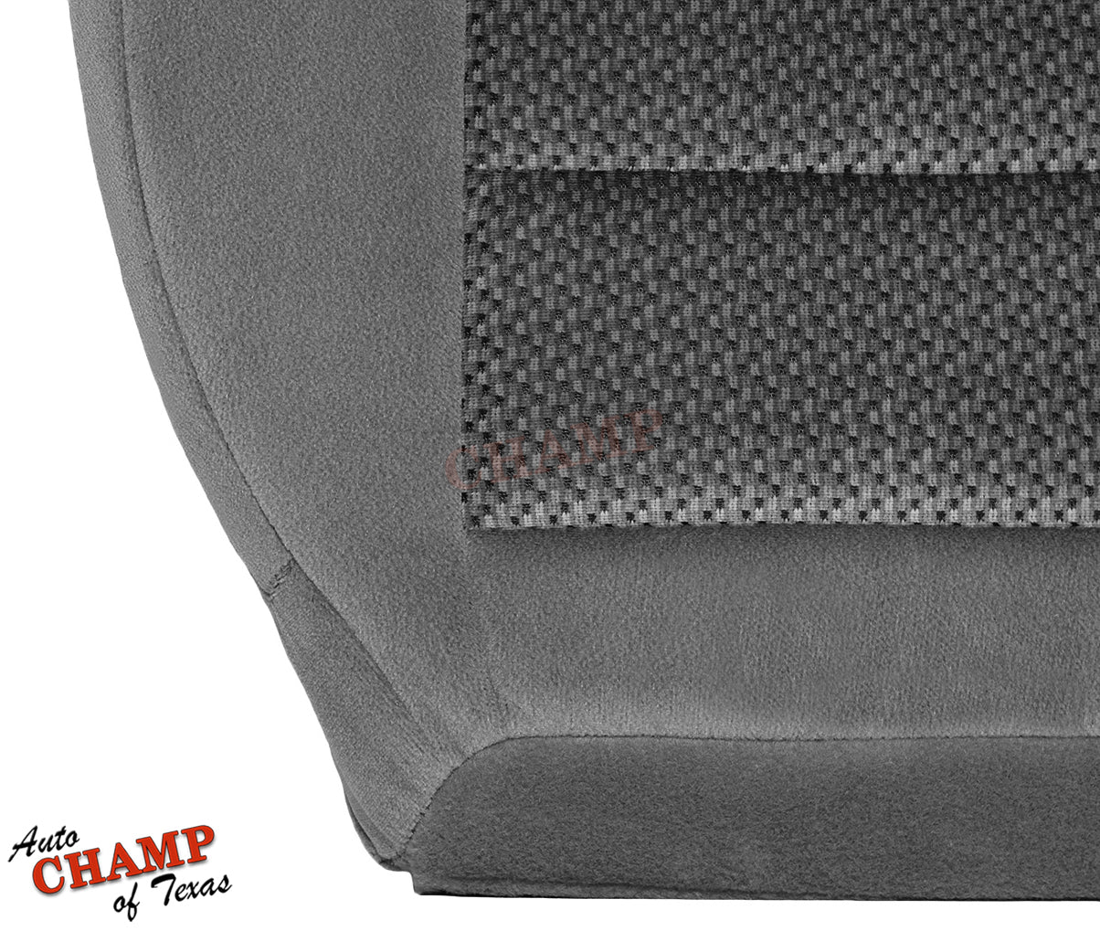 bench seat driver cloth panel gray ford f150 2003 super cab x cab