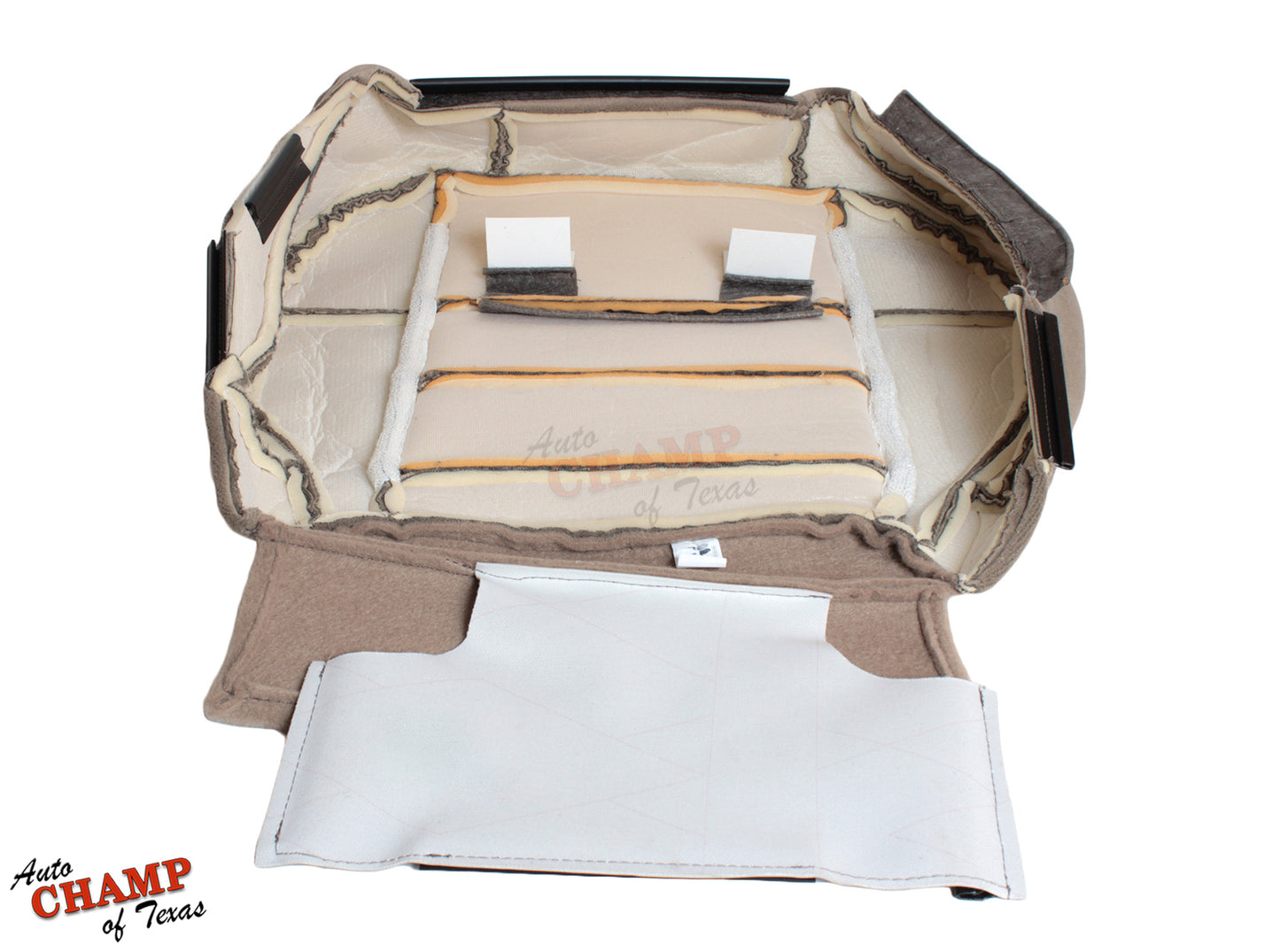 driver seat bottom cover ford f150 2002 super cab tan cloth