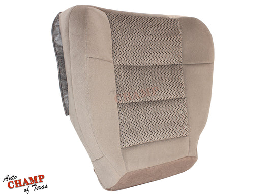 driver seat bench bottom cover tan cloth ford f150 2001 super cab