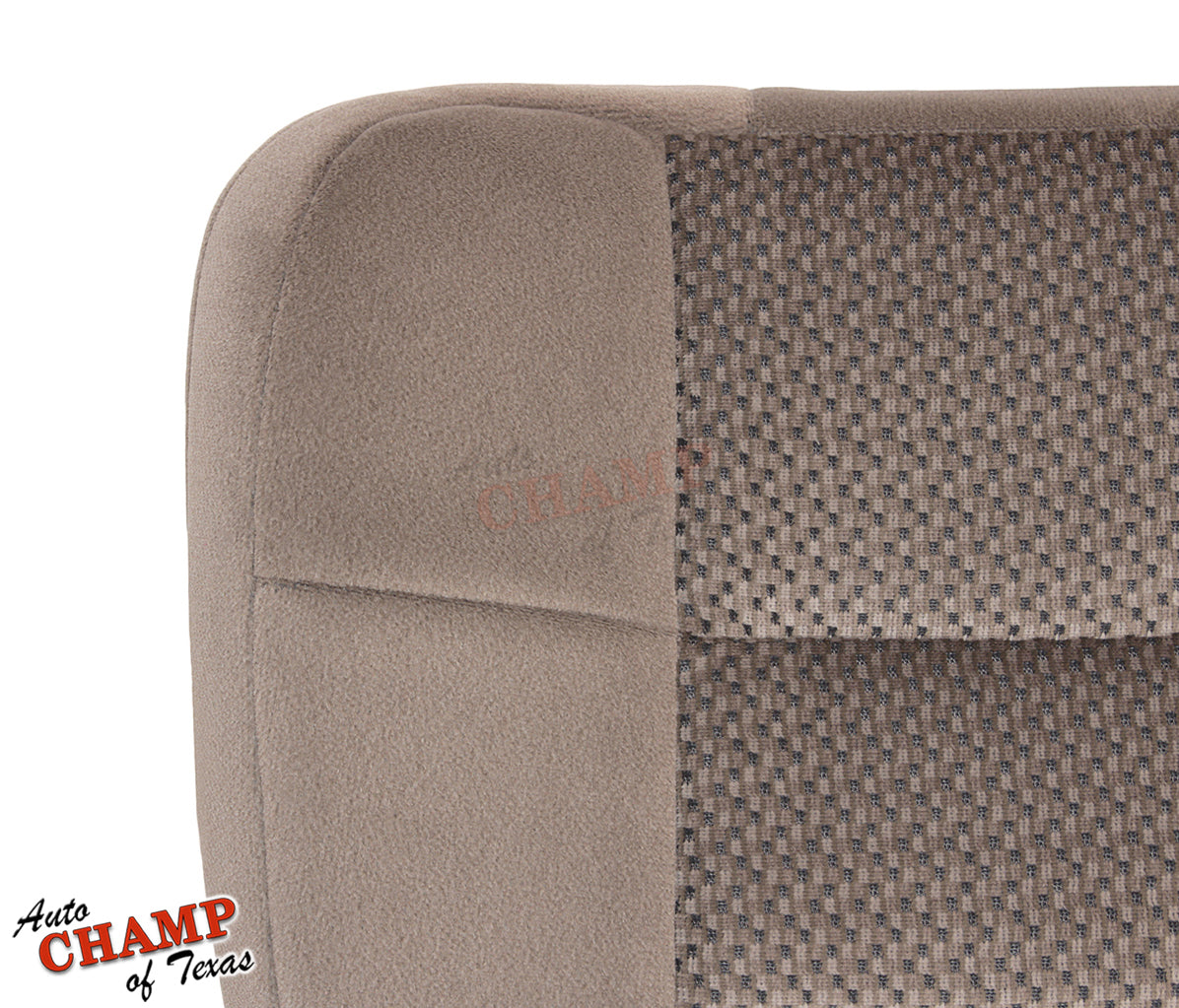 driver cloth bench seat cover tan ford f150 2001 extended cab