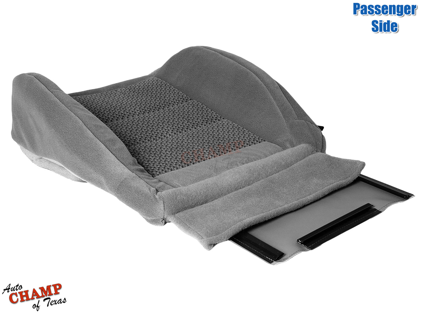 dark gray oem cloth cover passenger seat bottom 2003 ford f150 super cab