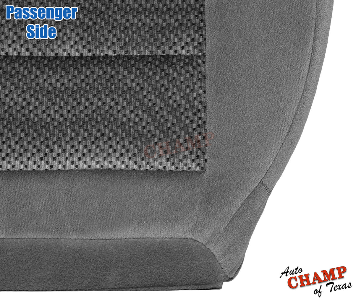 passenger seat cover dark gray cloth ford f150 2003 super cab