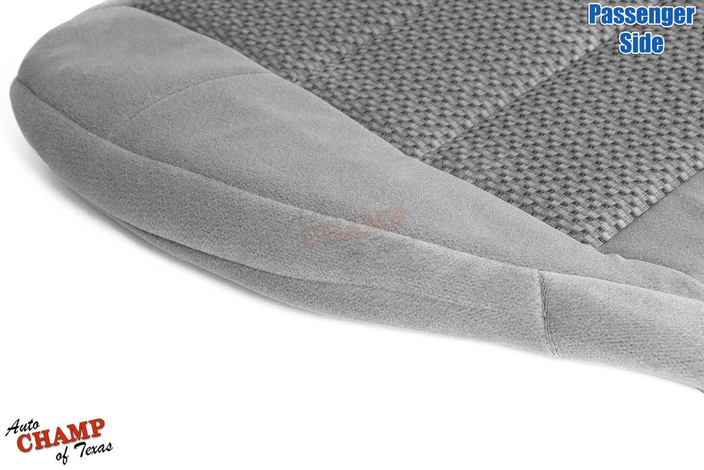 2001 ford f150 super cab gray passenger seat cover cloth x cab