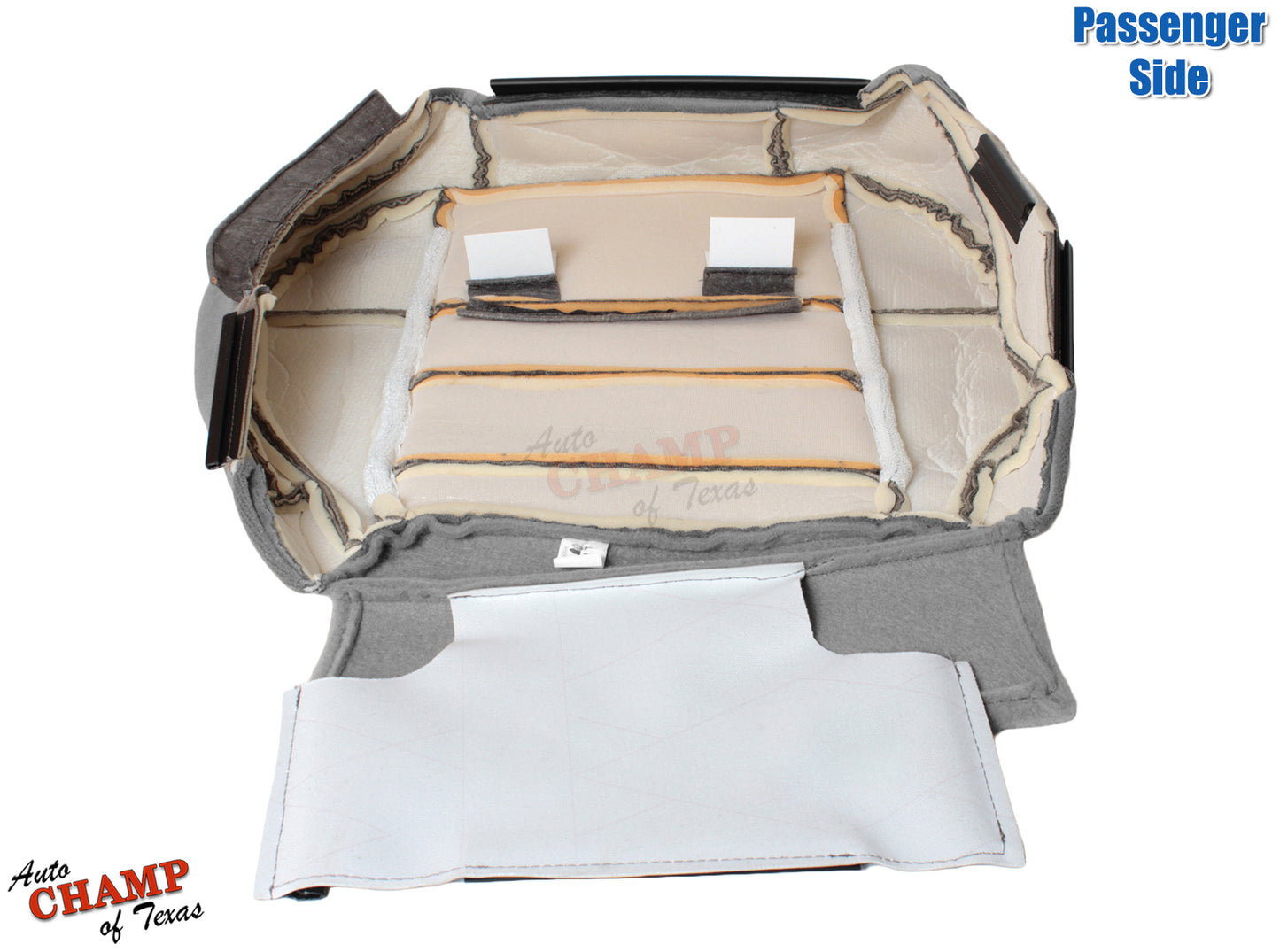 2001 2002 ford f150 super cab gray passenger seat bottom cloth cover