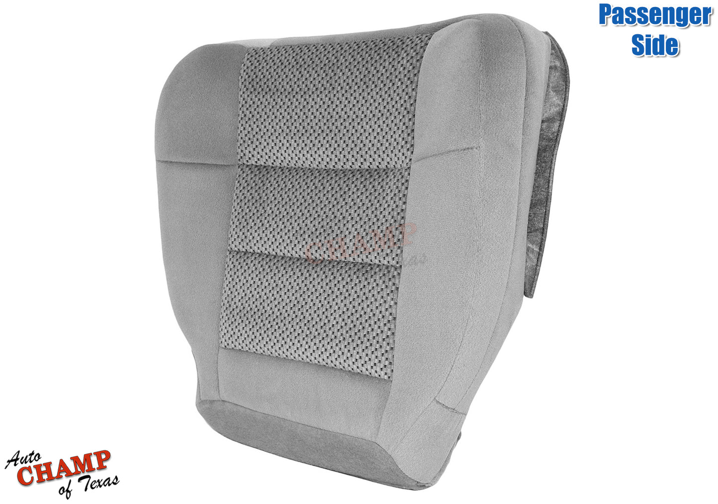 passenger seat bench cloth gray ford f150 2001 2002 super cab x cab