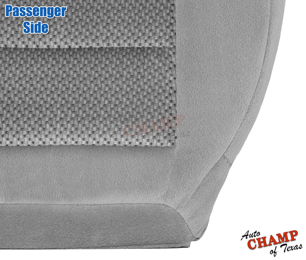gray cloth passenger seat cover 2002 ford f150 x cab super cab