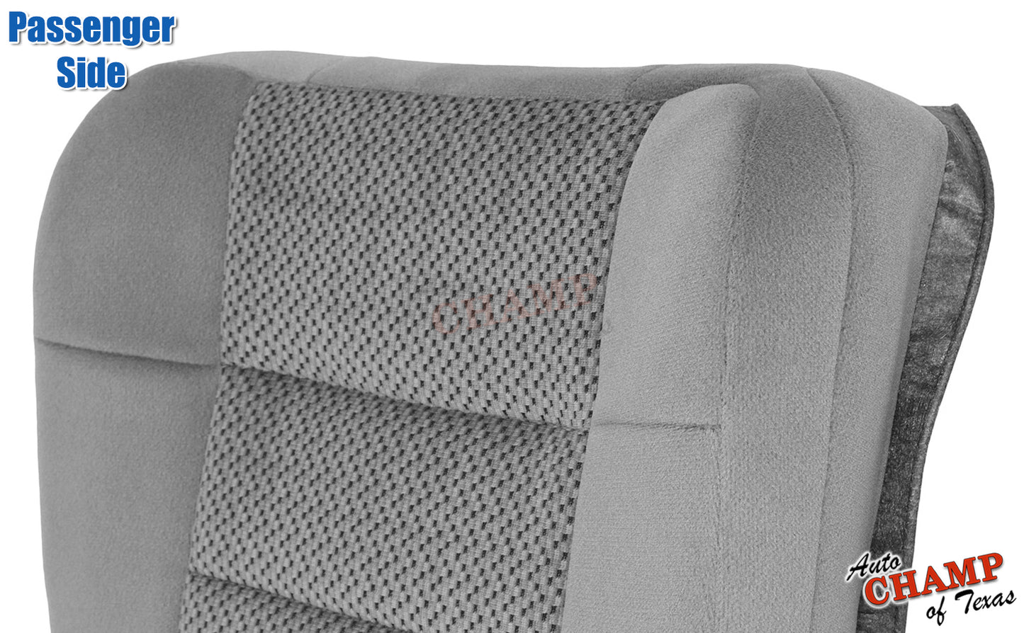 2001 ford f150 xlt super cab gray seat cover passenger side cloth